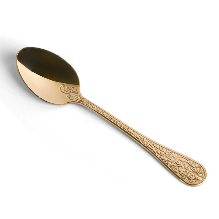 ملاعق حلا سولتير ذهبي